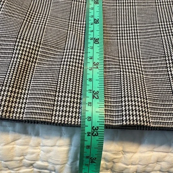 Calvin Klein Plaid Trench Coat - Picture 8 of 8